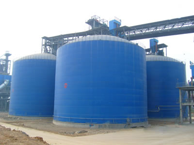 饶阳水泥钢板库改造